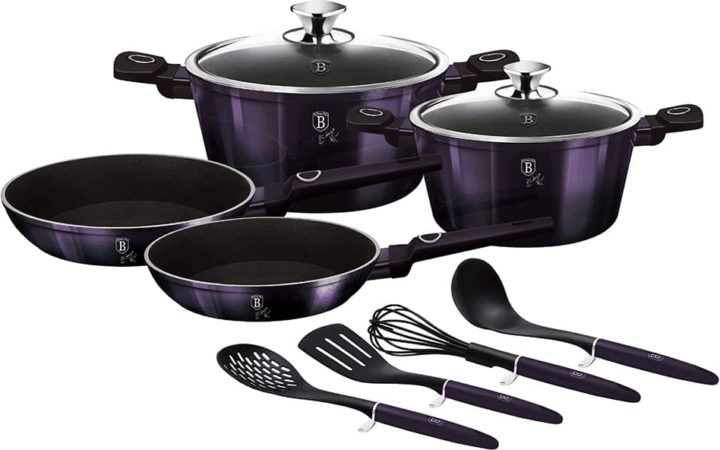 Berlinger Haus BH/7140 Edénykészlet - Lila (10 részes) Berlinger Haus BH/7140 Edénykészlet - Lila (10 részes)