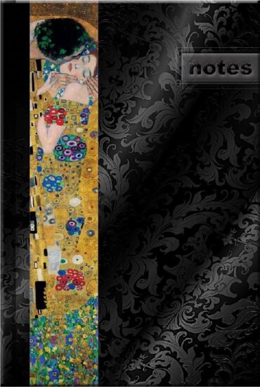 Kalendart Klimt A5 Vonalas notesz - Charmois