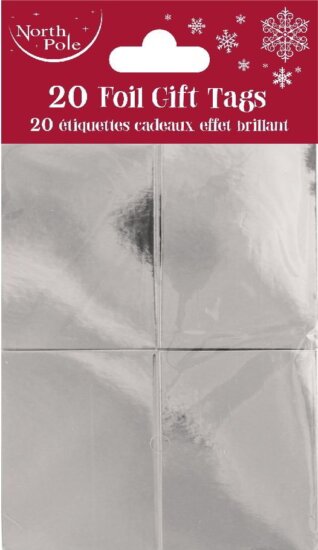 Clairefontaine Ajándékkísérő kártya ezüst (20 darabos)