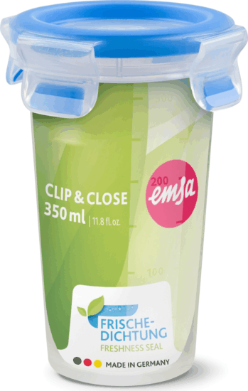 Emsa 508551 CLIP & CLOSE Műanyag ételtároló 0,35L