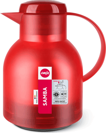 Emsa 504232 SAMBA Kancsó 1L - Piros