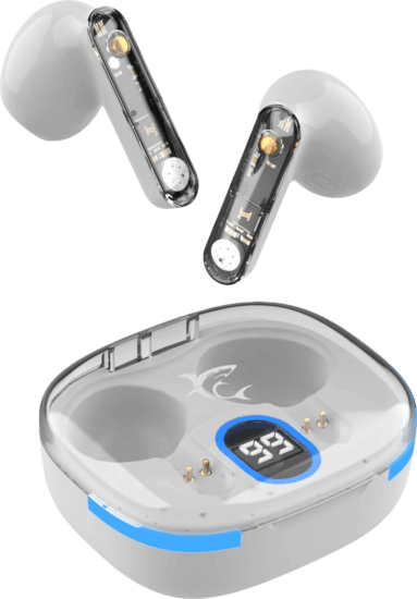 White Shark Hyperbeat Wireless Headset - Fehér
