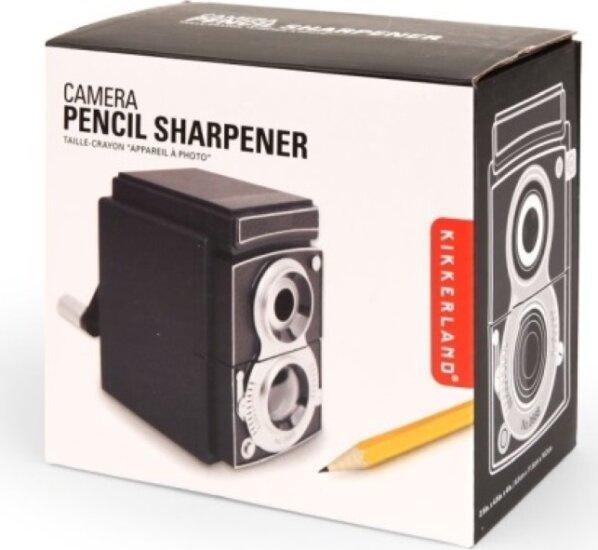 Kikkerland Retro Kétlyukú asztali hegyező - Fényképező forma