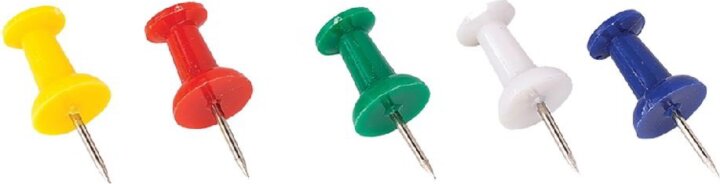 Deli Essential 23mm térképtű csomag (50 darabos)