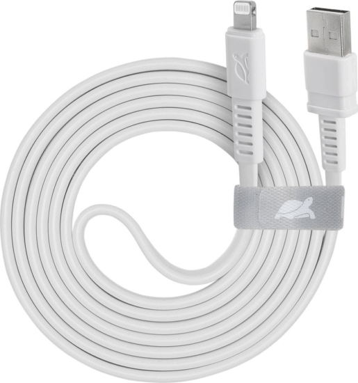 RivaCase Rivapower PS6008 WT12 USB-A apa - Lightning apa 2.0 iPhone töltőkábel - Fehér (1.2m)