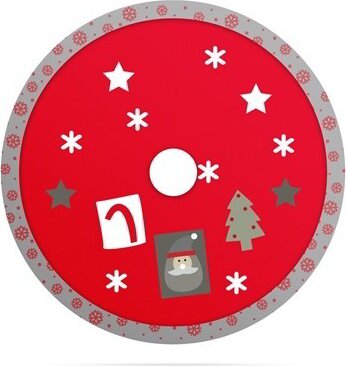 Family Christmas 58277A karácsonyfa Dekorációs alátét terítő 97 cm