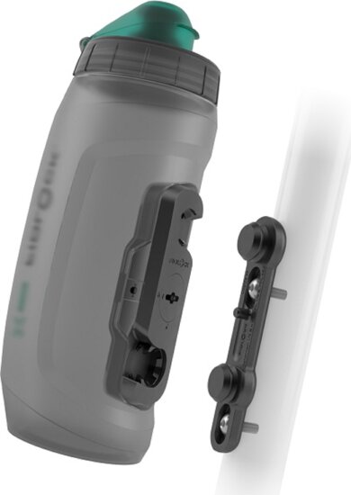 Fidlock Twist 590ml Antibakteriális kulacs tartóval - Fekete