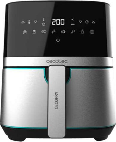 Cecotec Cecofry 5500 Pro Forrólevegős sütő - Acél/Fekete