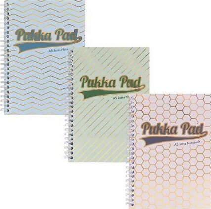 Pukka Pad Haze Jotta 100 lapos A4+ vonalas spirálfüzet - Többfajta