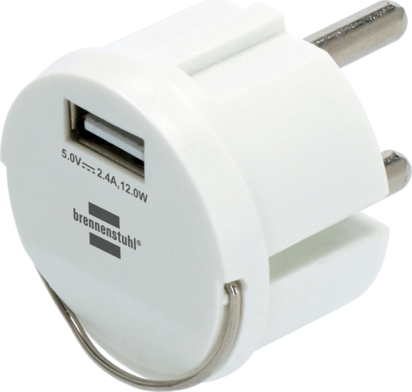 Brennenstuhl 1508110 USB-A Hálózati Töltő Adapter 12W - Fehér