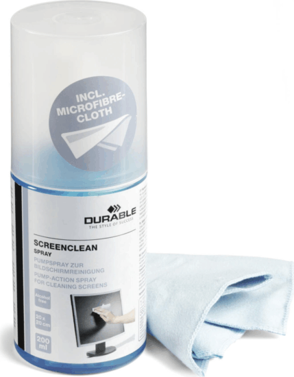 Durable ScreenClean Képernyő tisztító spray (200ml) Durable ScreenClean Képernyő tisztító spray (200ml)