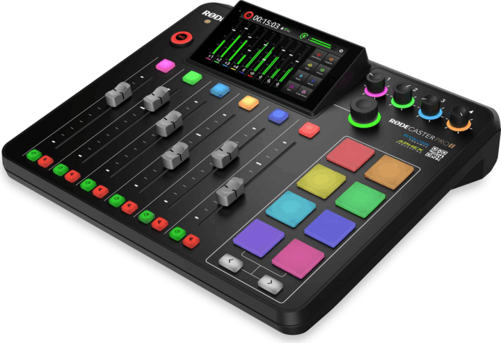 Rode Caster Pro II Podcast Keverőpult