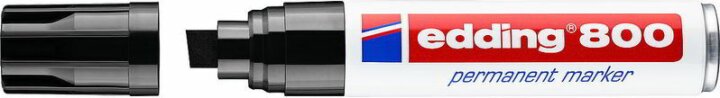 Edding 800 4-12mm Alkoholos marker - Fekete