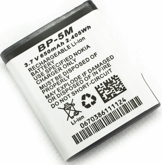 Agfa BP-5M Akkumulátor 650mAh