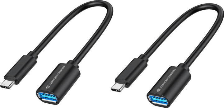 Conceptronic ABBY11B USB-C apa - USB-A anya 3.0 Adapter (2db) Conceptronic ABBY11B USB-C apa - USB-A anya 3.0 Adapter (2db)
