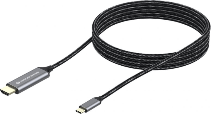 Conceptronic ABBY10G USB-C 3.0 - HDMI 2.0 Kábel 2m - Fekete