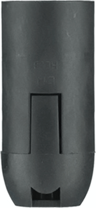 Commel 16115 26/57mm 2A/250V E14 lámpafoglalat - Fekete