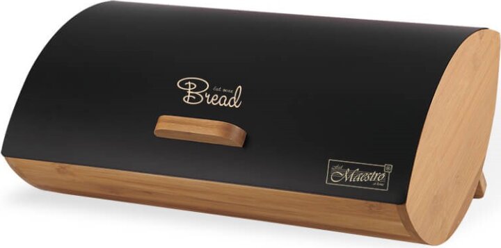 Maestro MR-1775-BLACK Kenyértartó - Fekete