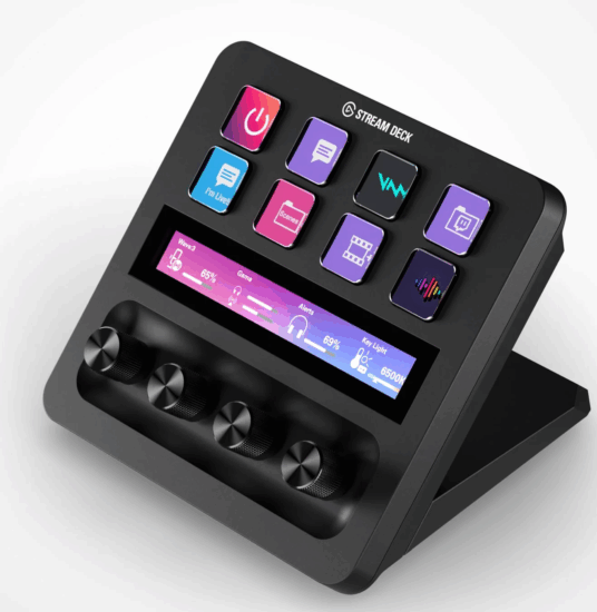 Elgato Stream Deck+ Digitalizáló - Fekete