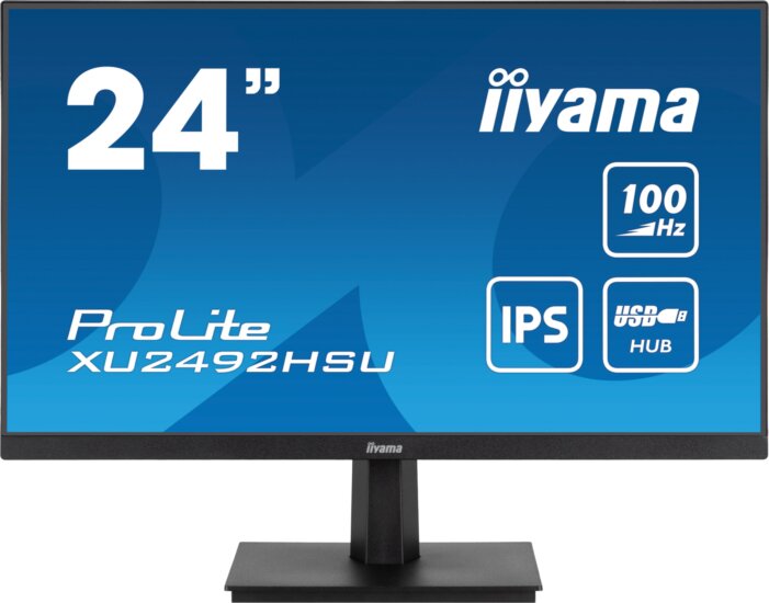 iiyama 23.8" ProLite XU2492HSU Monitor iiyama 23.8" ProLite XU2492HSU Monitor
