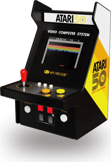 My Arcade DGUNL-7013 Atari Micro Player Pro Hordozható Arcade Retro Játékkonzol