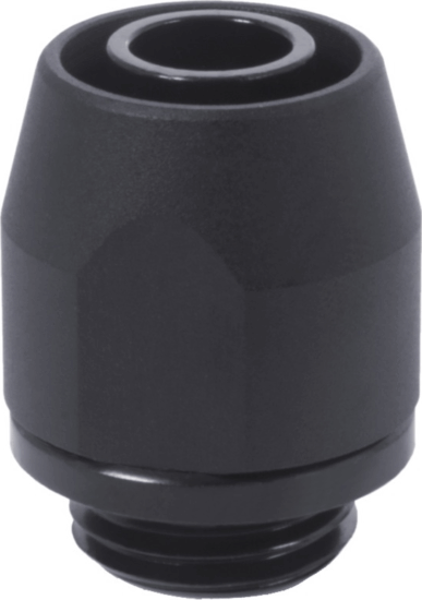 Alphacool 17638 HF TPV Metall Fitting - 12.7/7.6mm - Fekete