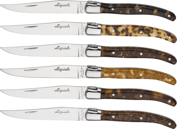 Jean Dubost Laguiole Acrylic Steakkés készlet (6db) Jean Dubost Laguiole Acrylic Steakkés készlet (6db)
