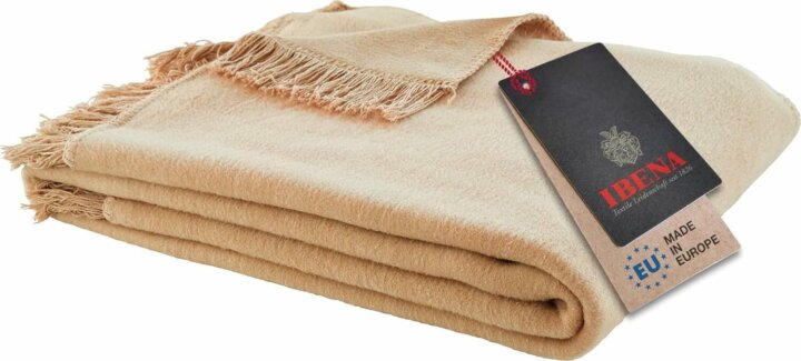 Ibena Braga takaró bézs (150 x 200 cm)
