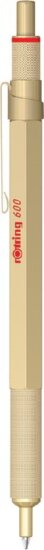 Rotring 600 Nyomógombos golyóstoll - 1mm / Arany Rotring 600 Nyomógombos golyóstoll - 1mm / Arany
