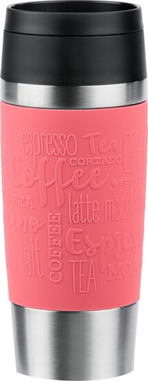 Emsa Travel Mug Classic 360ml Termosz bögre - Korall