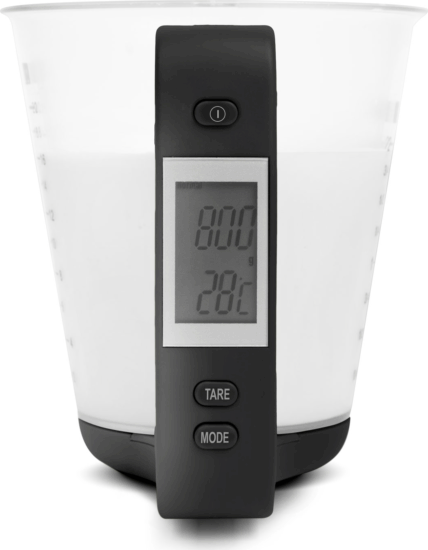 Bewello BW1015 Digitális konyhai mérőkancsó - Fekete