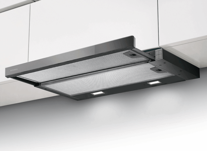 Faber FLEXA NG GLASS LUX BK A60 Páraelszívó - Fekete Faber FLEXA NG GLASS LUX BK A60 Páraelszívó - Fekete