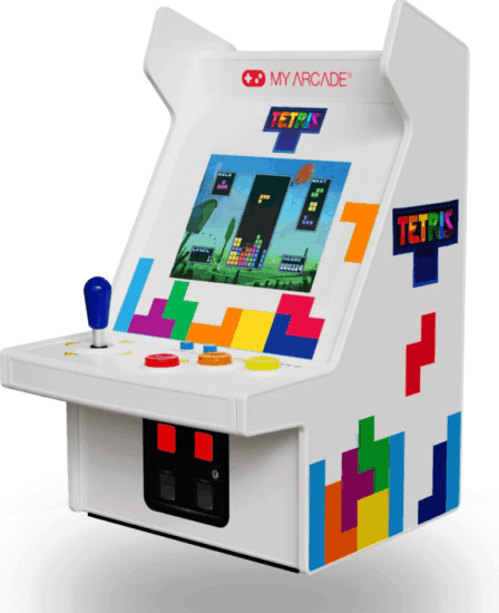My Arcade Tetris Micro Player Pro Arcade 6.75" hordozható Retro Játékkonzol