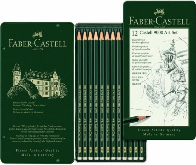 Faber-Castell Castell 9000 Art Grafitceruza készlet (12 db / csomag)