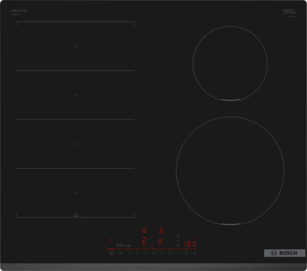 Bosch PIX631HC1E Series 6 Indukciós főzőlap - Fekete