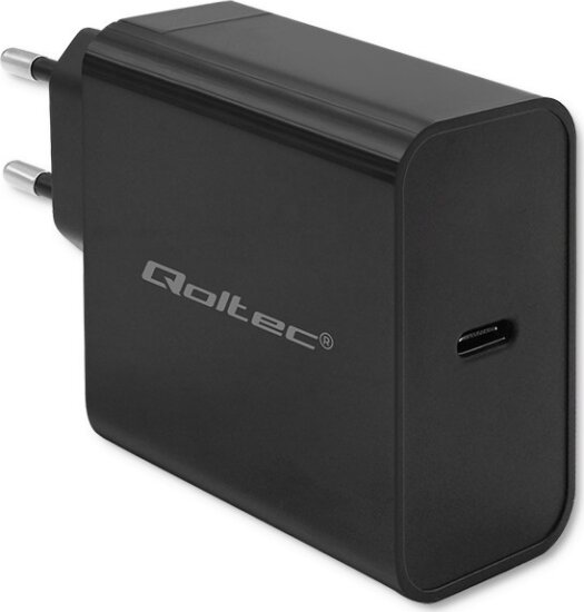 Qoltec 52379 Super Quick 1x USB Type-C Hálózati töltő - Fekete (65W) Qoltec 52379 Super Quick 1x USB Type-C Hálózati töltő - Fekete (65W)