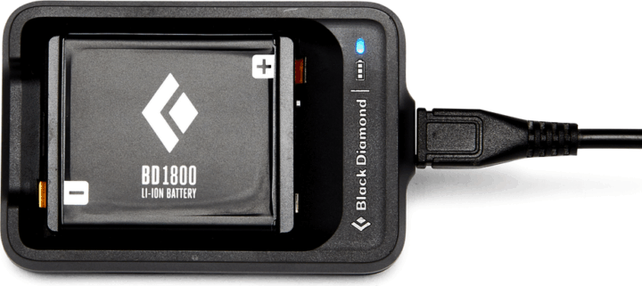 Black Diamond BD 1800 Fejlámpa akkumulátor 1800mAh - Fekete