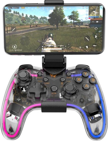 Havit G180BT Wireless controller - Átlátszó (Android/iOS/Xbox/Nintendo/PS4/PS3/PC)
