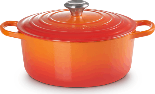 Le Creuset Signature 26cm Öntöttvas főzőedény - Narancssárga