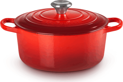 Le Creuset Signature 24cm Öntöttvas főzőedény - Piros