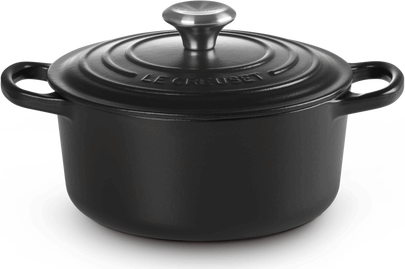 Le Creuset Signature 24cm Öntöttvas főzőedény - Fekete