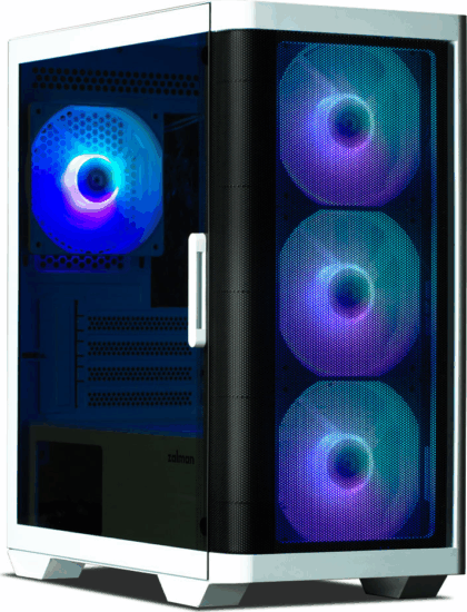 Zalman M4 Számítógépház - Fehér