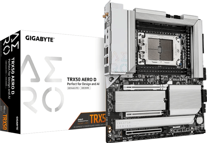 Gigabyte TRX50 AERO D Alaplap Gigabyte TRX50 AERO D Alaplap