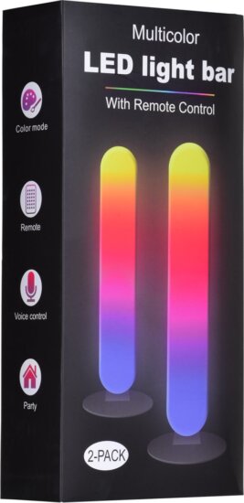 Activejet AJE-MUSIC RGB LED Music Light BAR Dekorációs Lámpa
