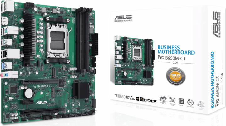 Asus Pro B650M-CT-CSM Alaplap