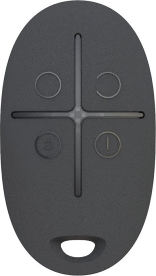 Ajax SpaceControl Négygombos Okos távirányító - Fekete