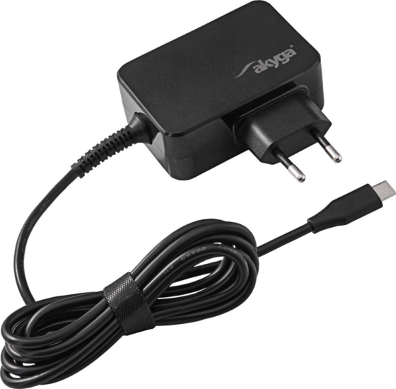 Akyga AK-ND-80 USB Type-C Hálózati töltő - Fekete (45W) Akyga AK-ND-80 USB Type-C Hálózati töltő - Fekete (45W)
