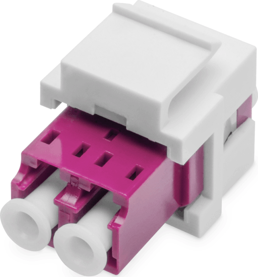 Digitus DN-96019-1-K LWL LC - LC Duplex Keystone optikai csatlakozó Digitus DN-96019-1-K LWL LC - LC Duplex Keystone optikai csatlakozó