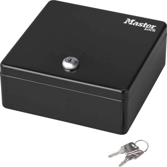 MasterLock KDS1EURHRO Pénzkazetta 7.5x17x17cm - Fekete