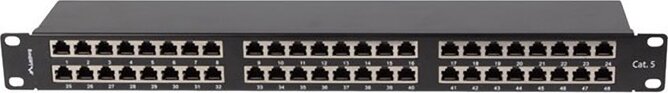 Lanberg PPS5-1048-B 19" Patch panel - 48 port Lanberg PPS5-1048-B 19" Patch panel - 48 port